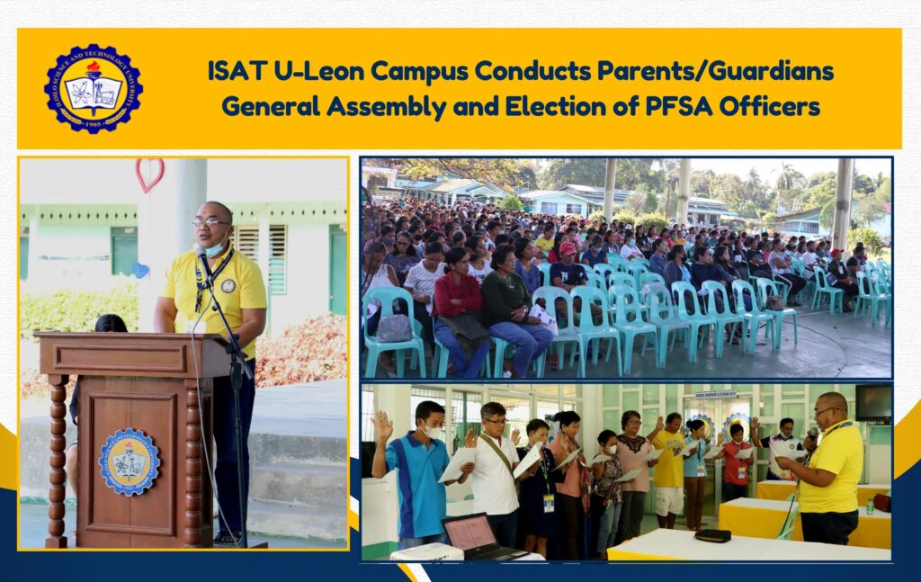 ISAT U-Leon Campus Conducts Parents/Guardians General Assembly and Election of PFSA Officers