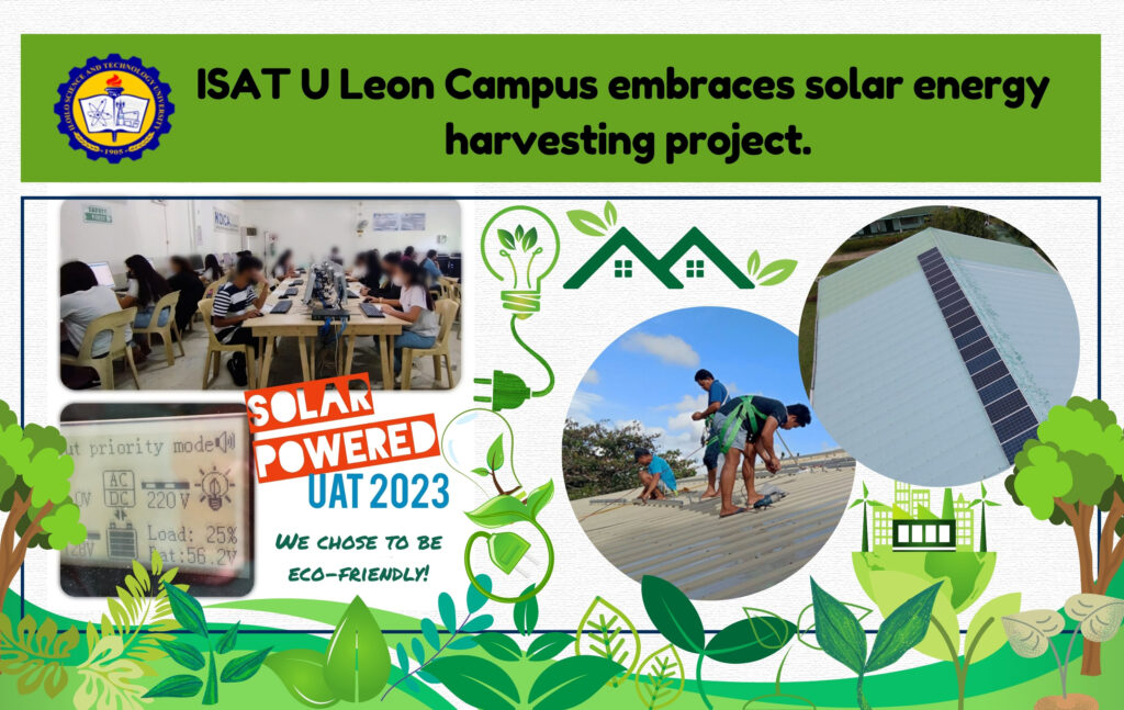 ISAT U Leon Campus embraces solar energy harvesting project