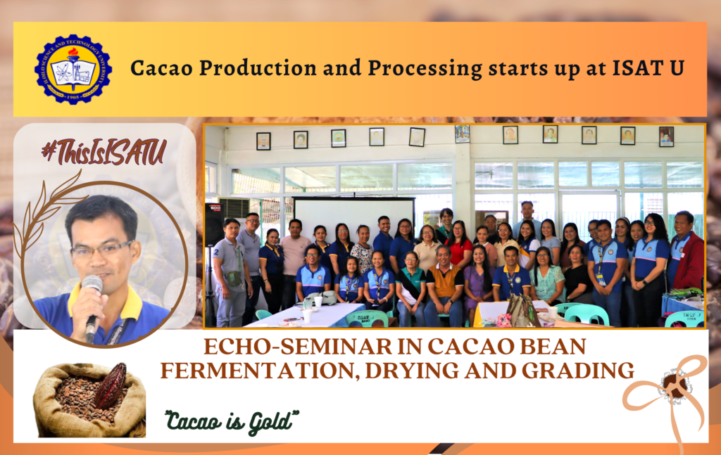 Cacao Production and Processing starts up at ISAT U