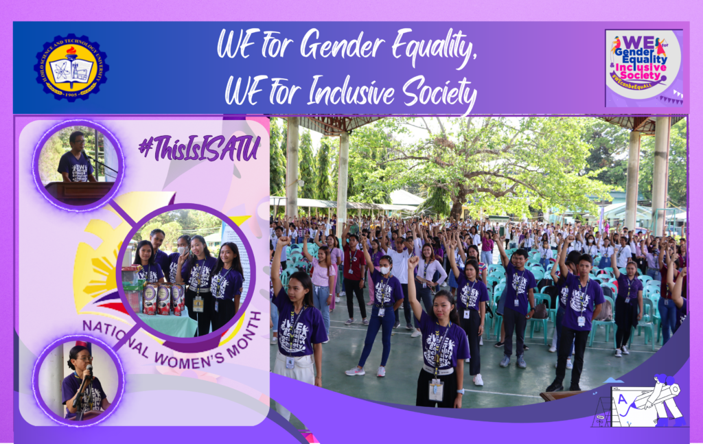 WE for Gender Equality, WE for Inclusive Society