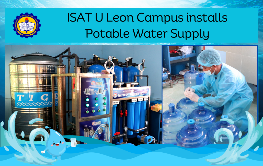 ISAT U Leon Campus installs Potable Water Supply