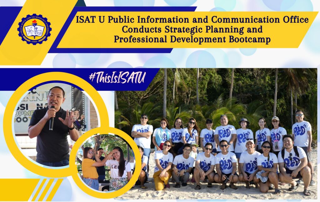 ISAT U Public Information and Communication Office Conducts Strategic Planning and Professional Development Bootcamp