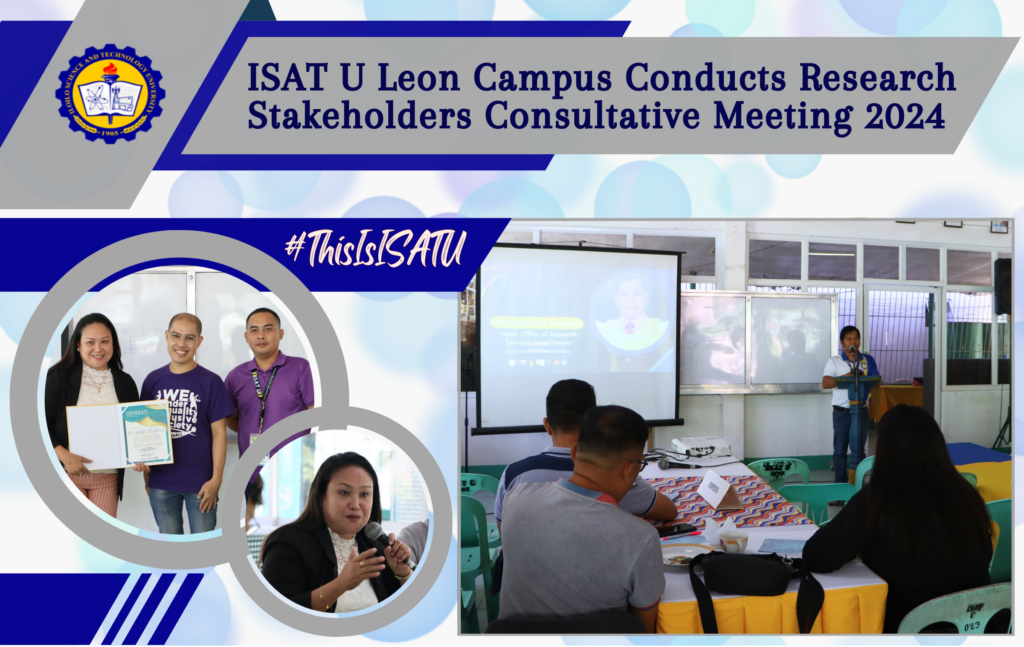  ISAT U Leon Campus Conducts Research Stakeholders Consultative Meeting 2024           