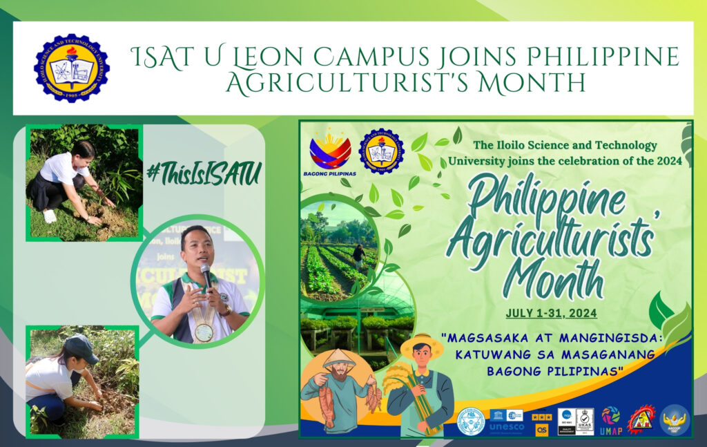 ISAT U Leon Campus Joins Philippine Agriculturist’s Month