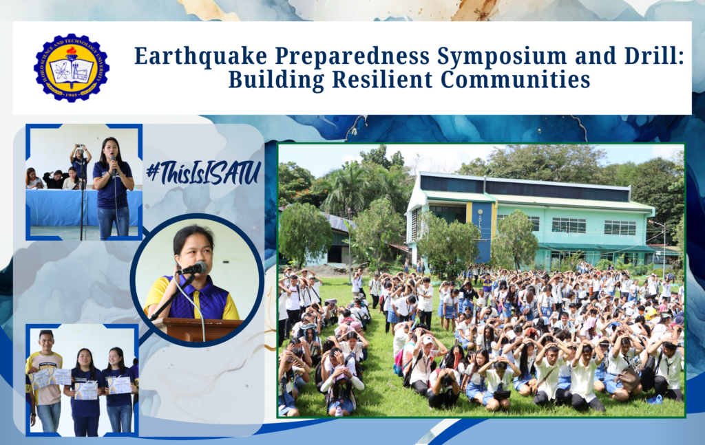 Earthquake Preparedness Symposium and Drill: Building Resilient Communities