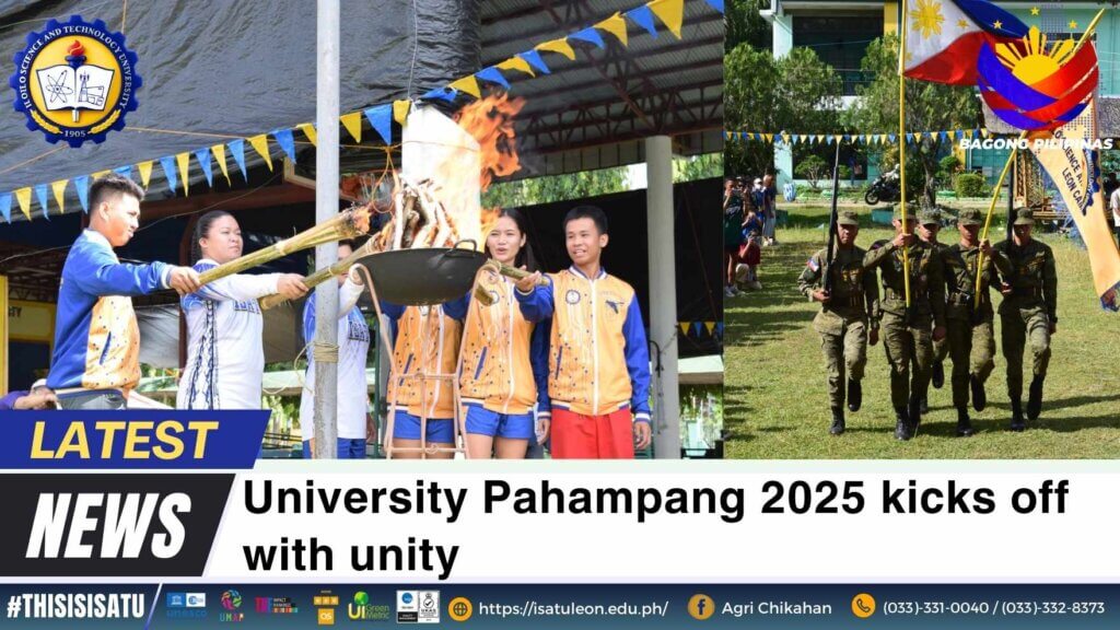 University Pahampang 2025 kicks off with unity University Pahampang 2025 kicks off with unity