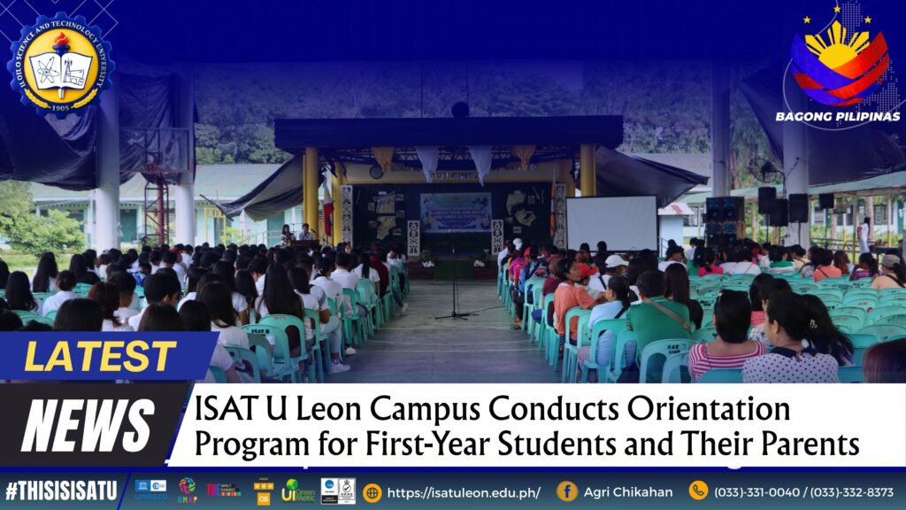 ISAT U Leon Campus Conducts Orientation Program for First-Year Students and Their Parents