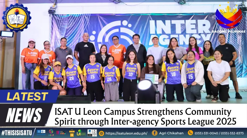 ISAT U Leon Campus Strengthens Community Spirit through Inter-agency Sports League 2025