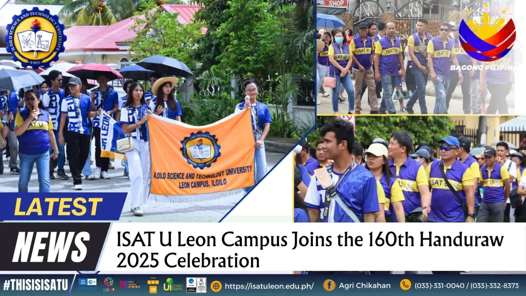 ISAT U Leon Campus Joins the 160th Handuraw 2025 Celebration