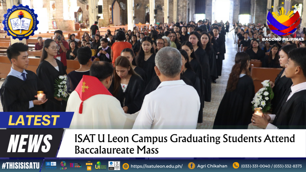 ISAT U Leon Campus Graduating Students Attend Baccalaureate Mass
