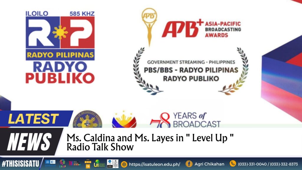 Ms. Caldina and Ms. Layes in ” Level Up ” Radio Talk Show